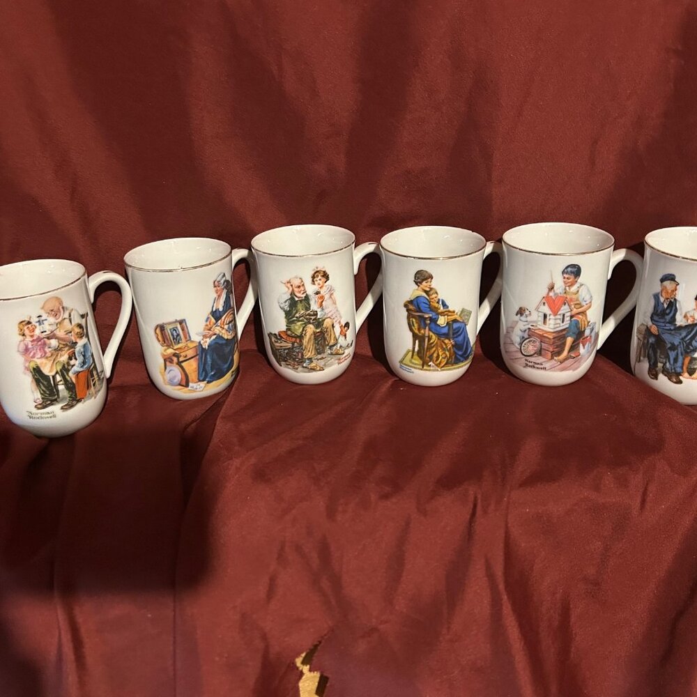 Vintage Norman Rockwell Mugs